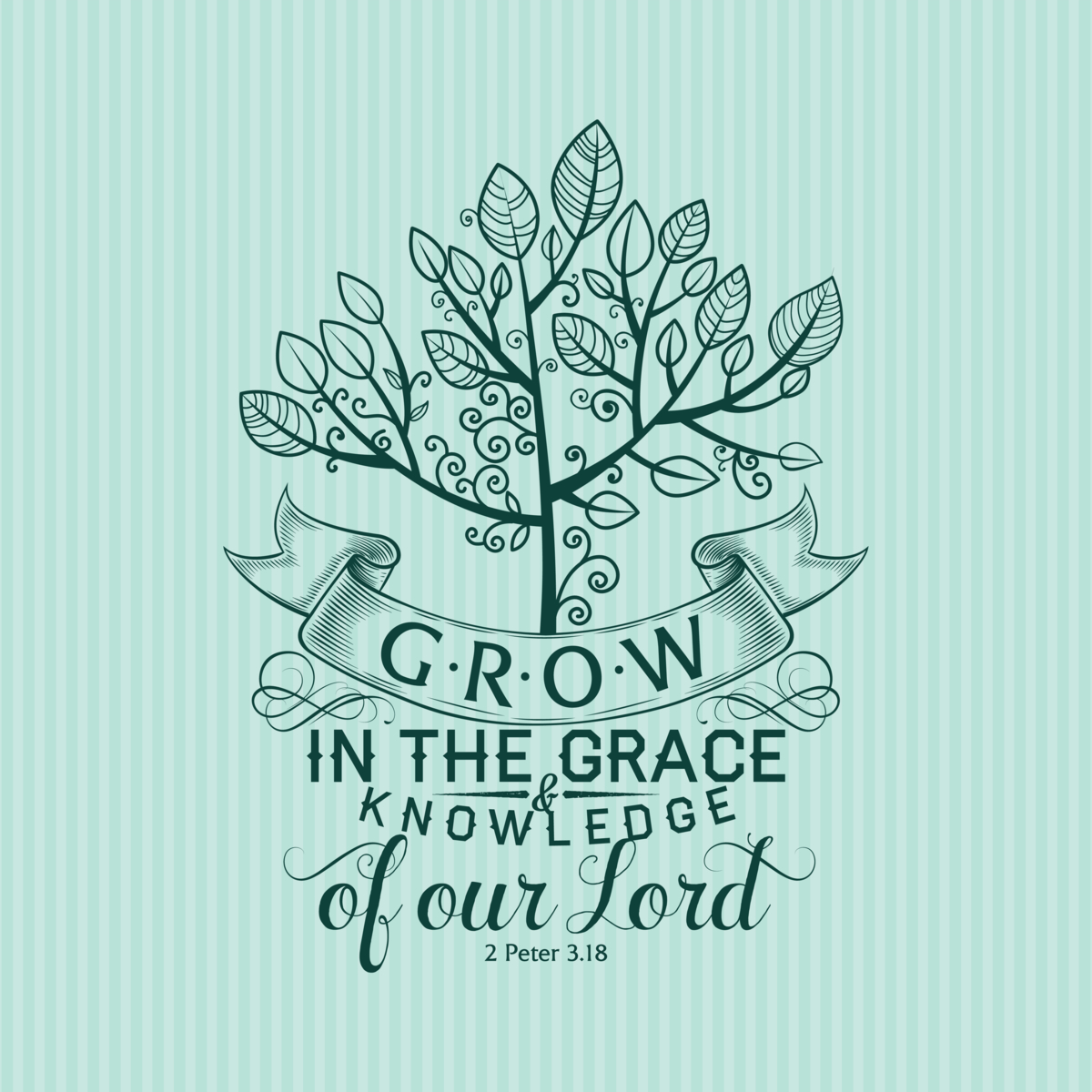 2 Peter 3:18, Grow in Grace